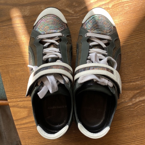 39/8-8.5 Pierre Hardy Python low top sneaker - Picture 4 of 11